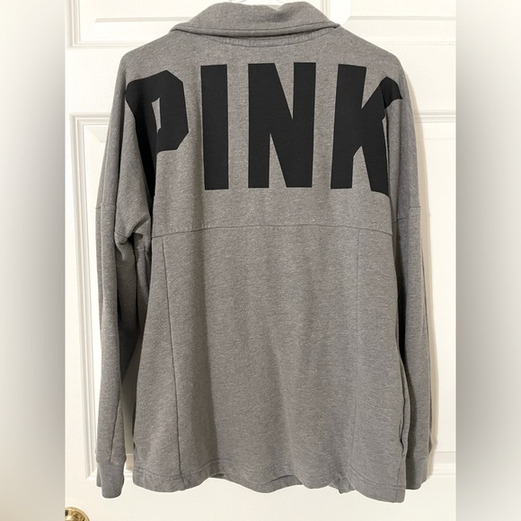 VS PINK Quarter Zip Pullover - Picture 3 of 4